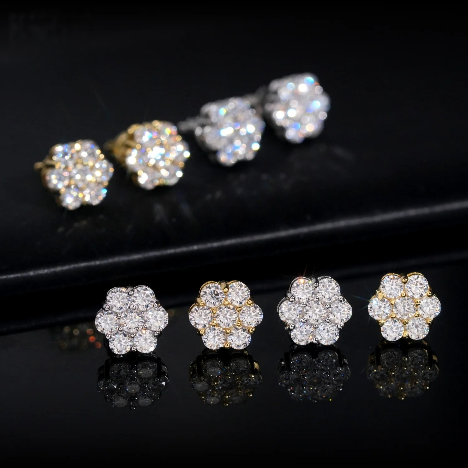 Flower Stud Earrings