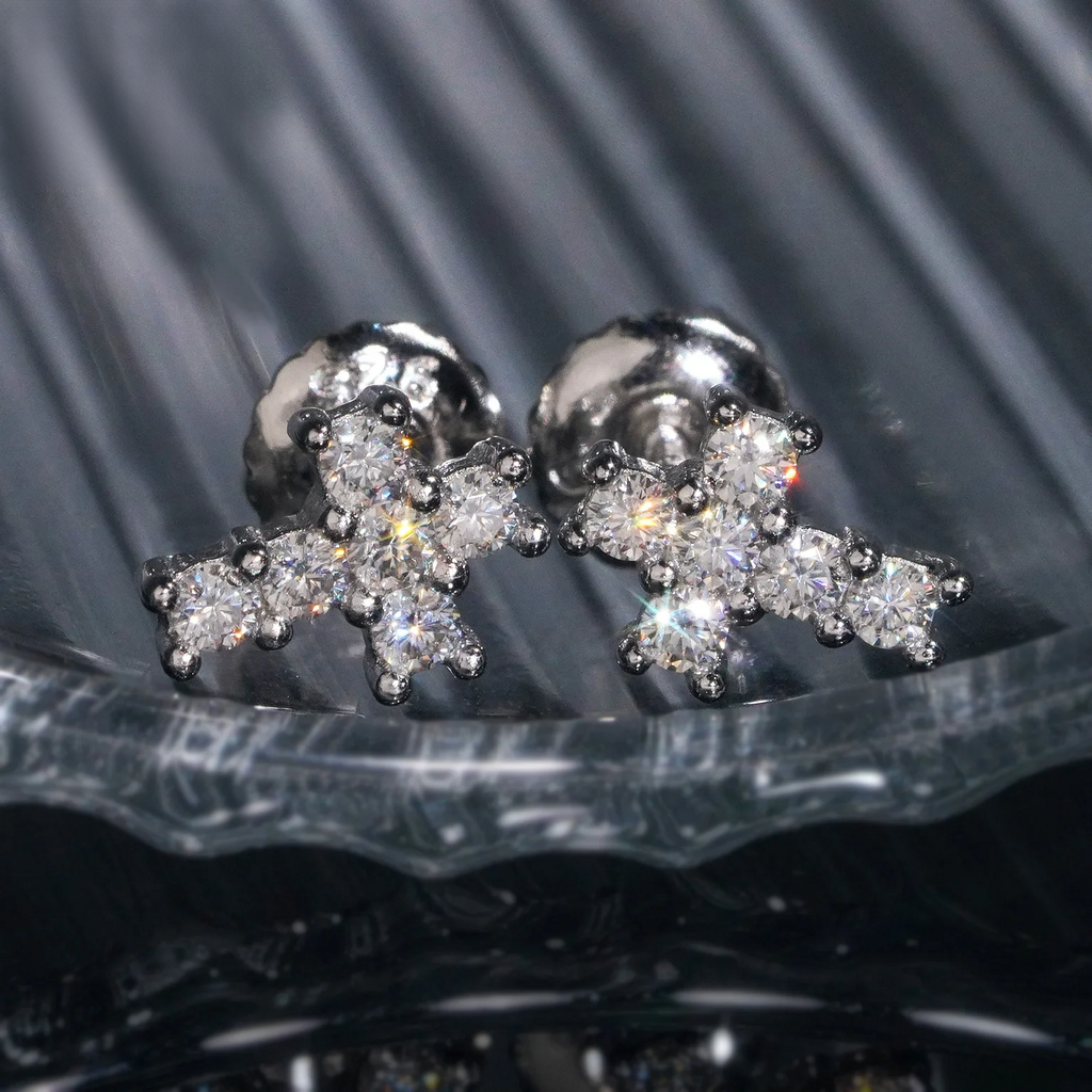 Cross Stud Earrings