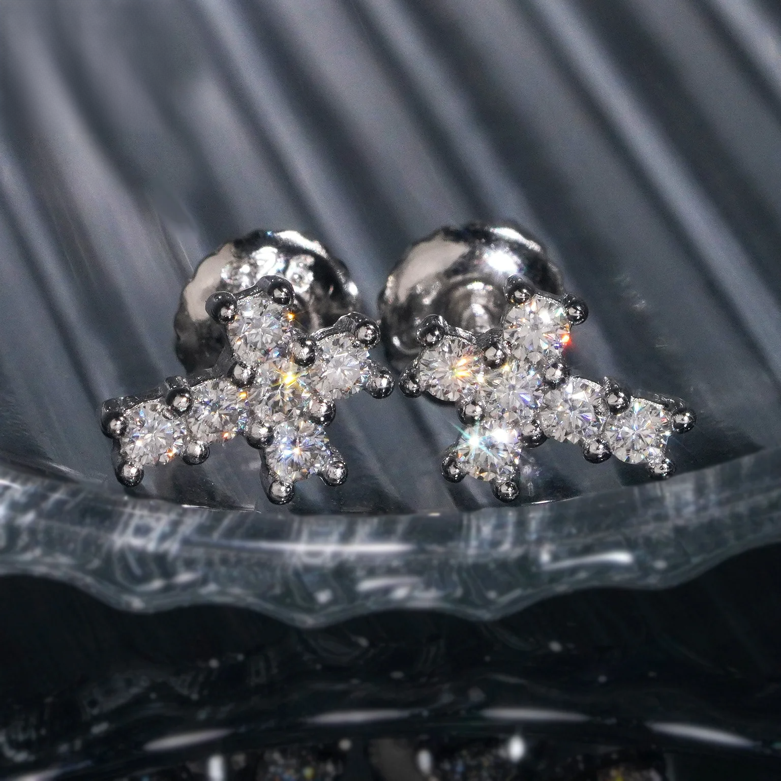 Cross Stud Earrings