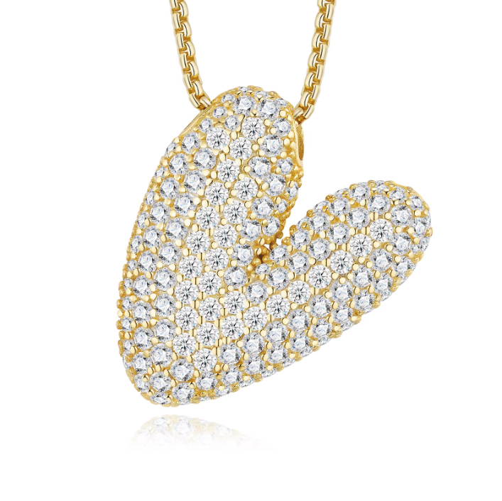 Iced Out Letter Pendant