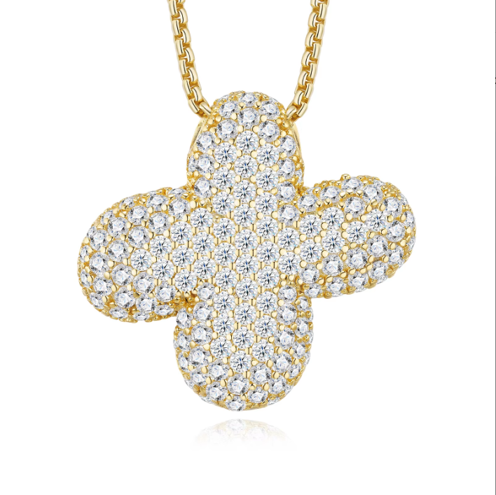 Iced Out Letter Pendant