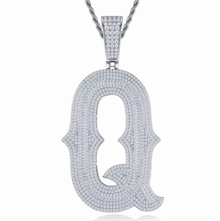 Custom Letter Pendant